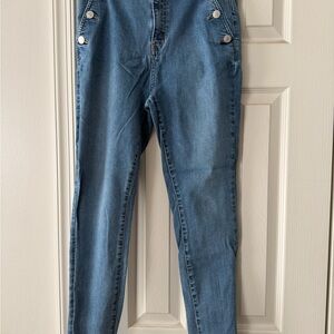 Free People High Rise Blue Jeans